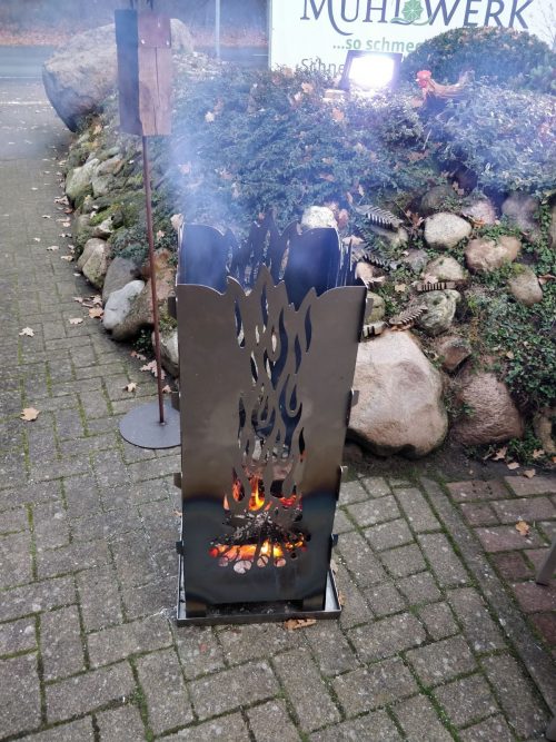 Feuersäule “Lagerfeuer” - Ansicht 2