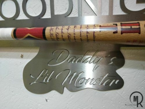 Harley Quinn – Good Night Baseballschläger Designer Wandhalter - Ansicht 4