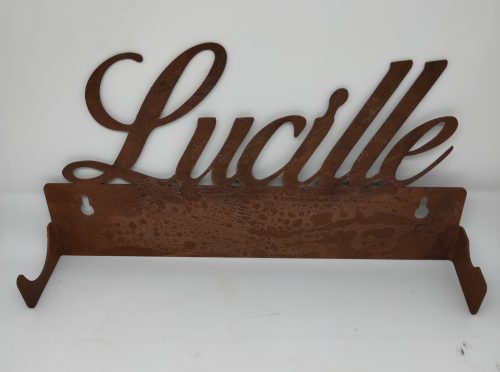 Lucille Negan’s Bat Replica T.W.D. + Wandhalter, Negan LARP Deko - Ansicht 2