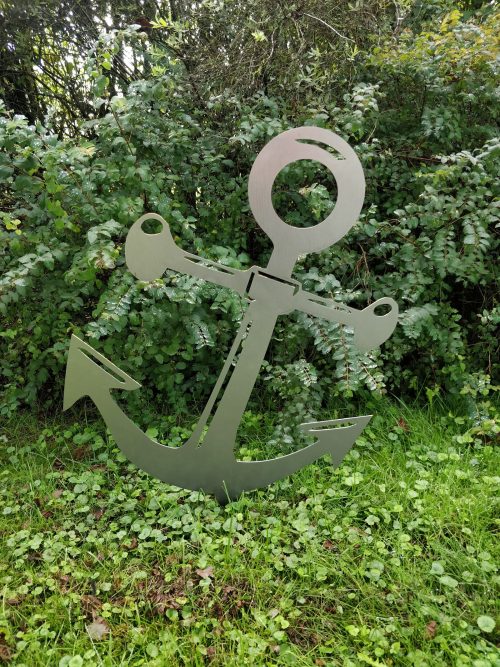 Gartenstecker “Anker” Edelrost - Ansicht 2