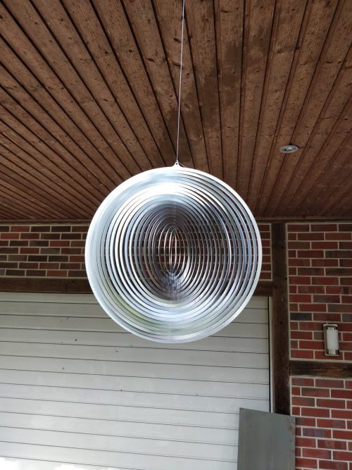 Windspiel “Kreis” D=32 cm Edelstahl